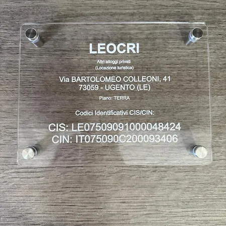 Leocri Ferienhaus Torre San Giovanni